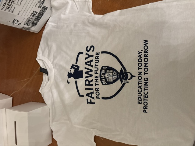 Fairways for the Future tournament shirt